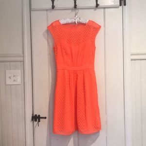 Bright Orange J Crew Dress